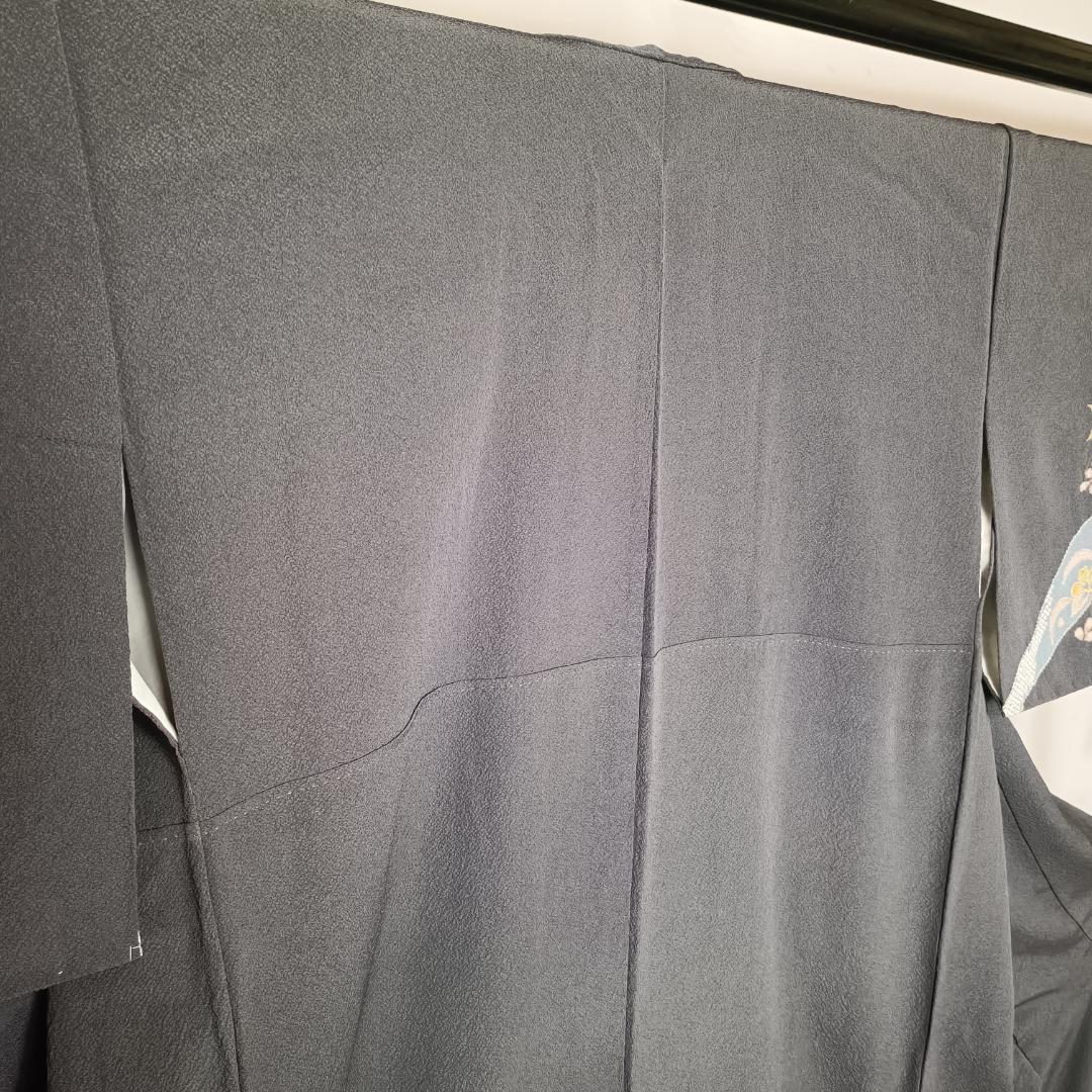 ◆2209◆訪問着　翠山工房 　身丈：163　袷　落款 辻が花　和装着物