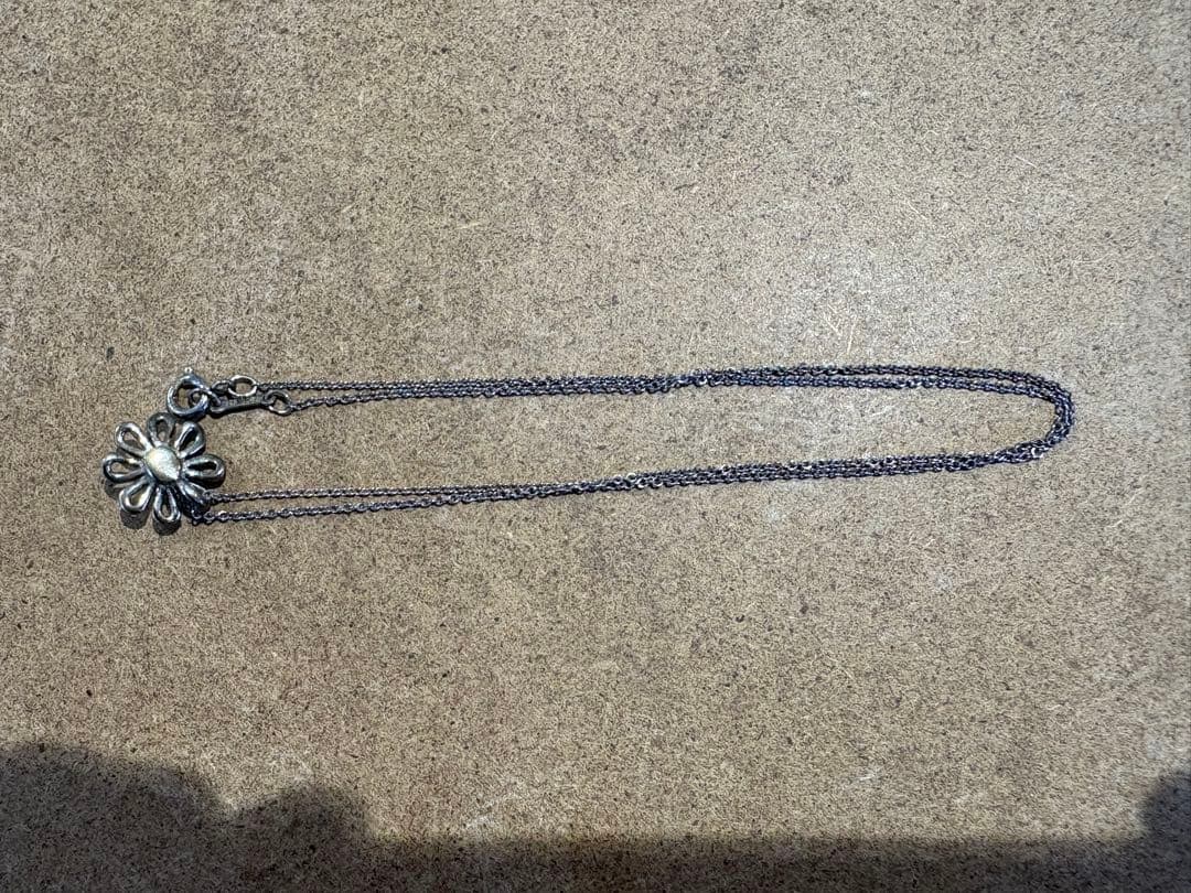 さ*の様 ティファニー　パロマ・ピカソ925.k18 シルバー 花モチーフ ネッ