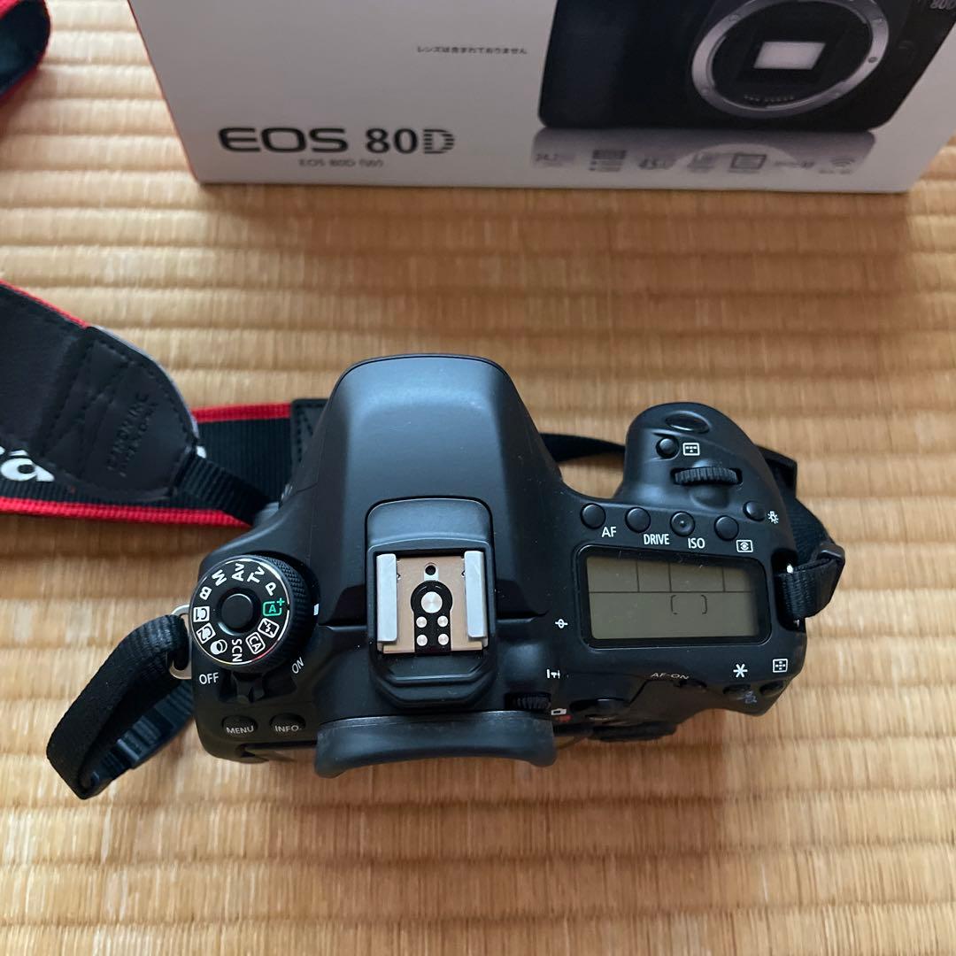 キャノン Canon EOS 80D ボディ+ リモコン RC-6