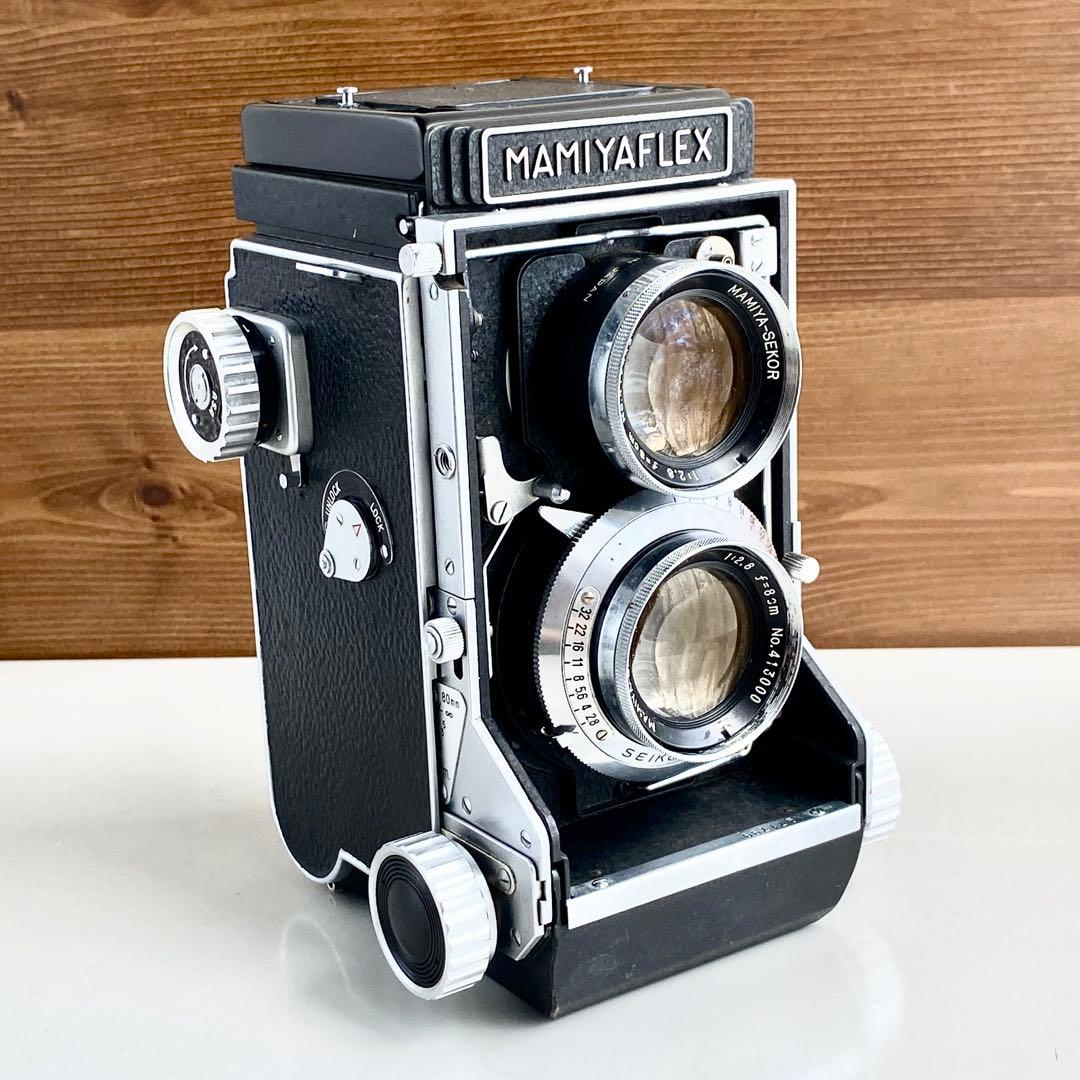 ジャンクマミヤ Mamiyaflex SEKOR 80mm F2.8 二眼カメラ