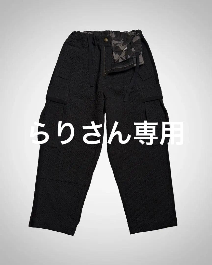 GAKKIN 折り鴉 ペーパークロウ コットン カーゴパンツ XL 試着のみ