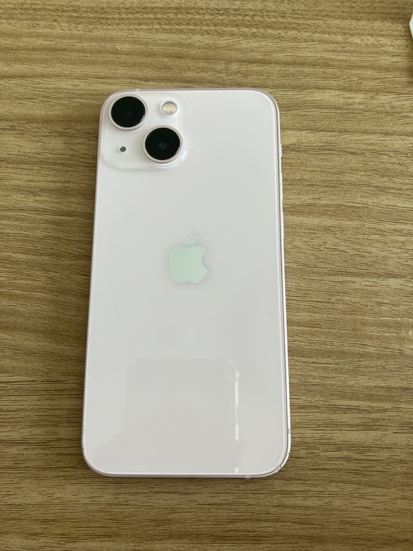 【美品】Apple iPhone 13 mini 128GBピンク
