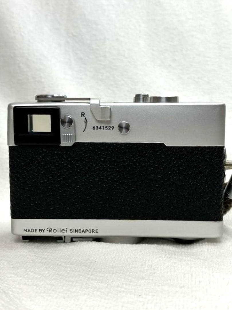 Rollei 35T シルバー｜ストラップ・レザーケース付き