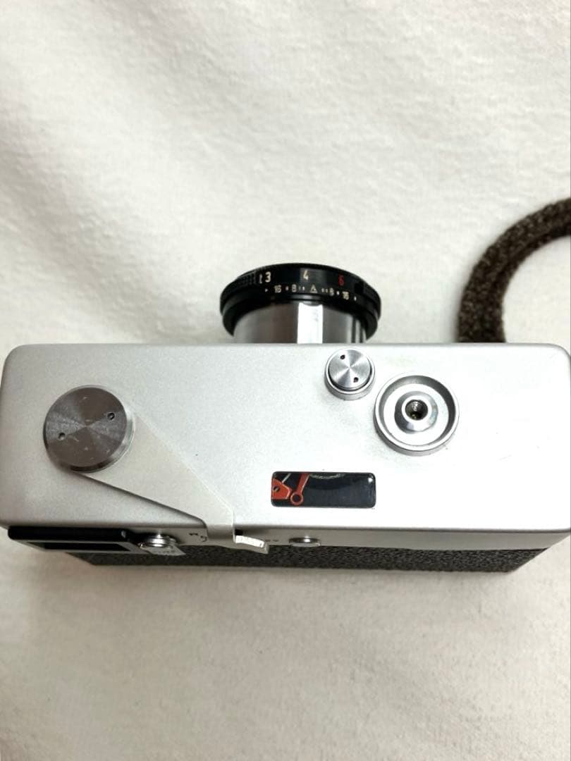 Rollei 35T シルバー｜ストラップ・レザーケース付き