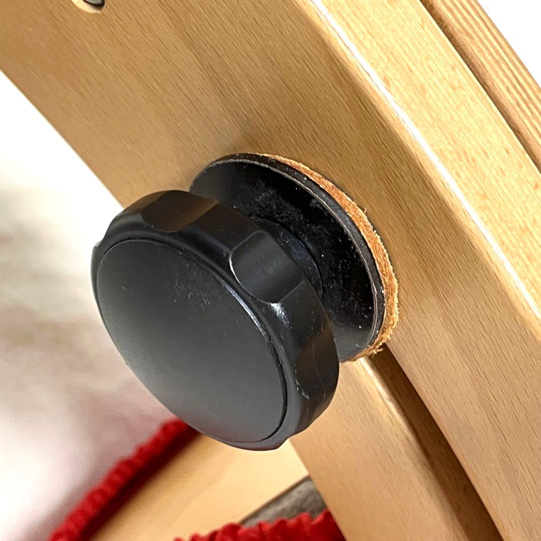 【美品】バランスイージー グレー 赤カバー付き バランスチェア RYBO