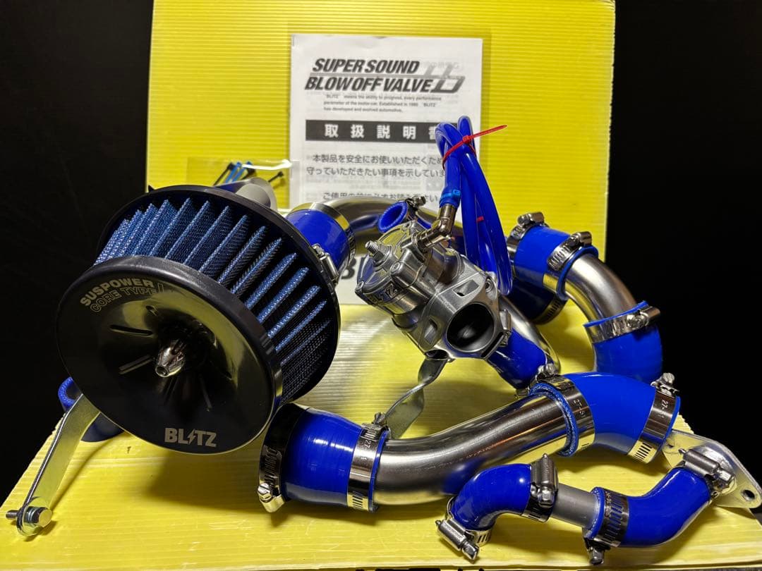 【kenkouappa/ジムニーJA11BLITZサクションインテークシステム】