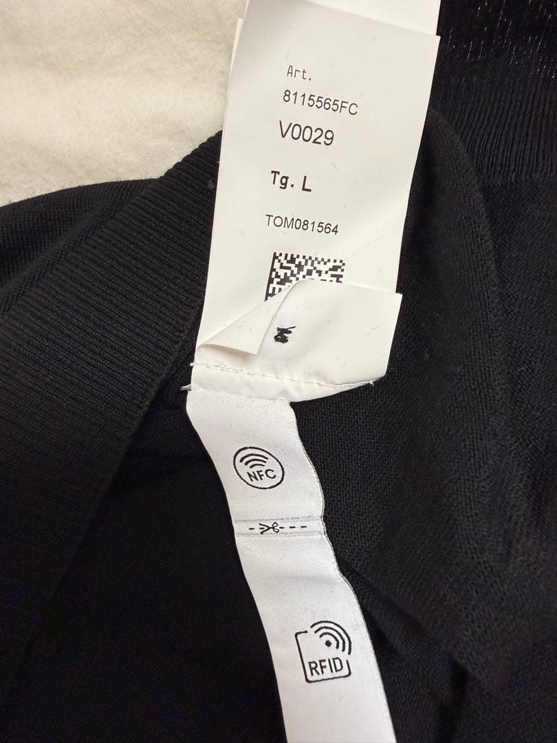 タグ付 L 8115565FC GHOST ハイゲージニット タートルネック