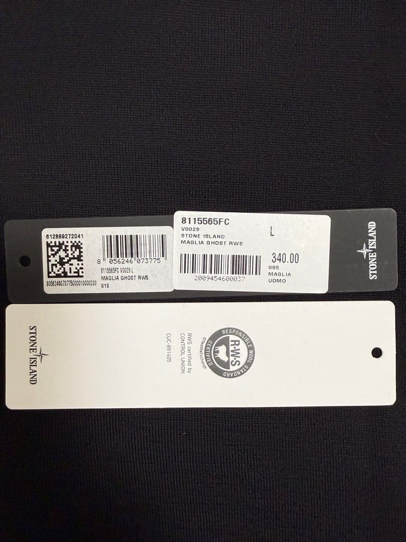 タグ付 L 8115565FC GHOST ハイゲージニット タートルネック