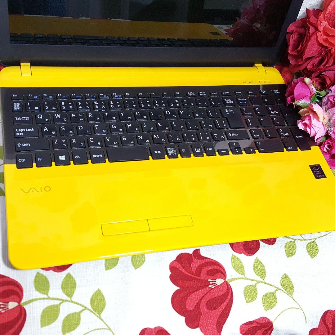 SONY VIAO/Windows11/SSD240G/メモリ8G★レア色★美品