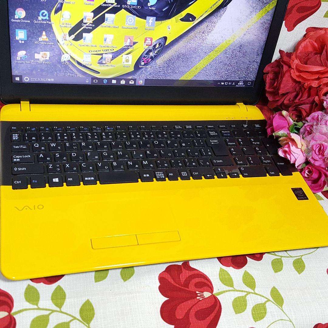 SONY VIAO/Windows11/SSD240G/メモリ8G★レア色★美品