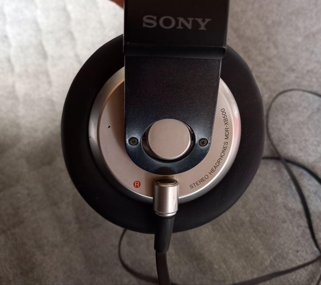 SONY　ヘッドフォン　MDR-XB500 イヤーパッド交換済み