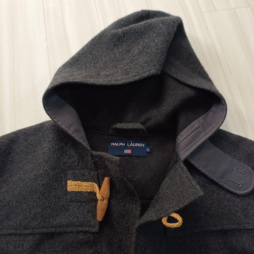 【90s Lサイズ】ラルフローレン ダッフルコート ショート丈 ポロスポーツ
