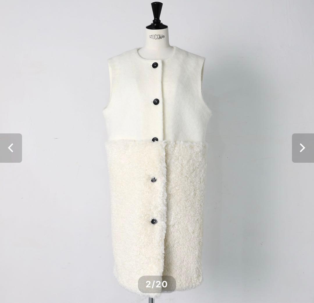 《新品》Gypsohila ジプソフィア ウールモヘアテディベスト