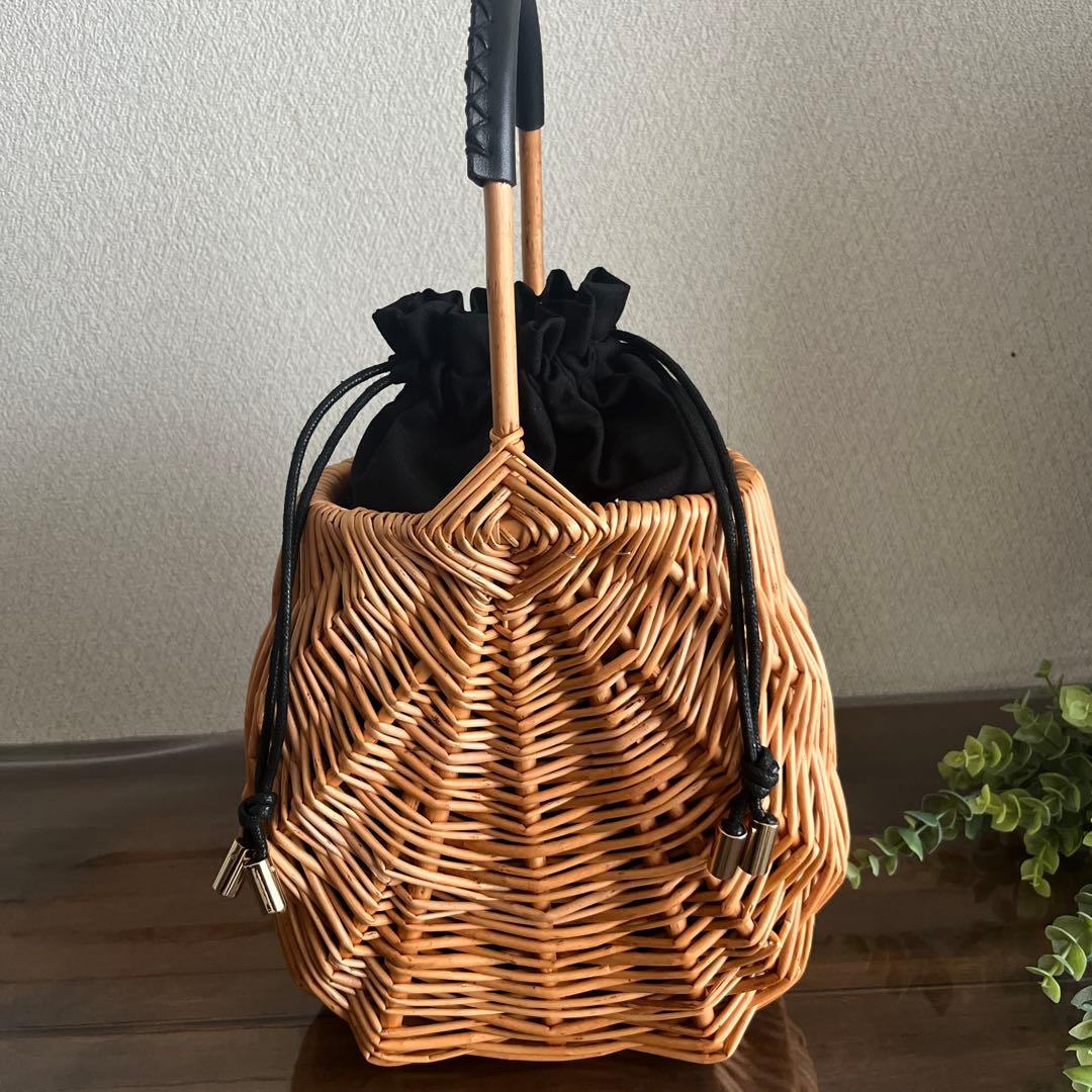 TSURU by MARIKO OIKAWA ツルバイマリコオイカワ かごバッグ