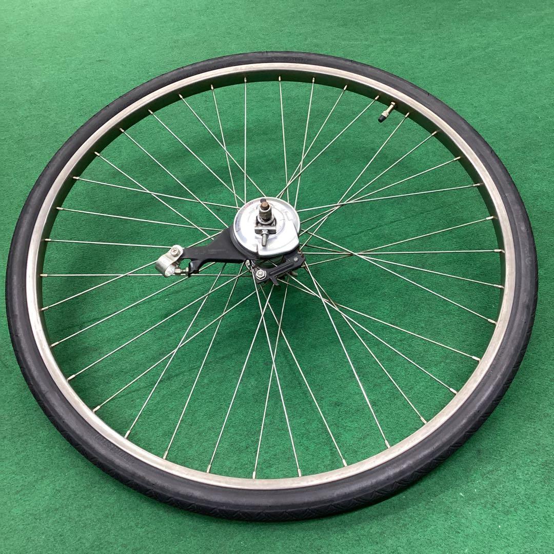 ステンレスリム　後輪 26インチ 内装3段 ローラーブレーキ 電動アシスト自転車