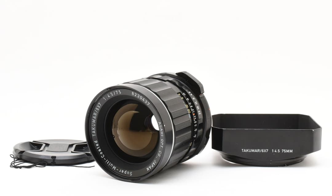 分解清掃 Pentax TAKUMAR 6×7 75mm F4.5 #8448