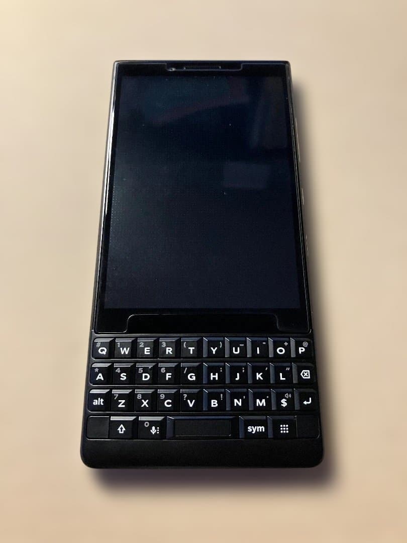 BlackBerry KEY2 ブラック 物理キーボード