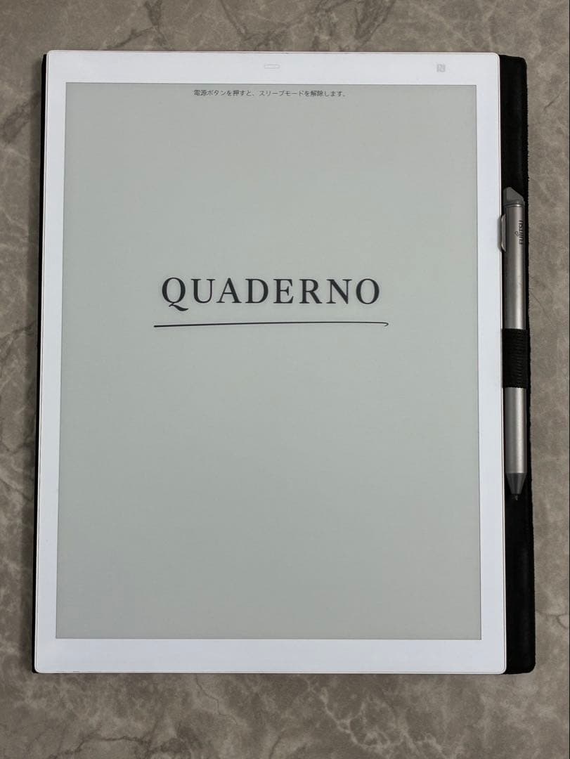 FUJITSU 電子ノート QUADERNO クアデルノA4 FMV-DPP03