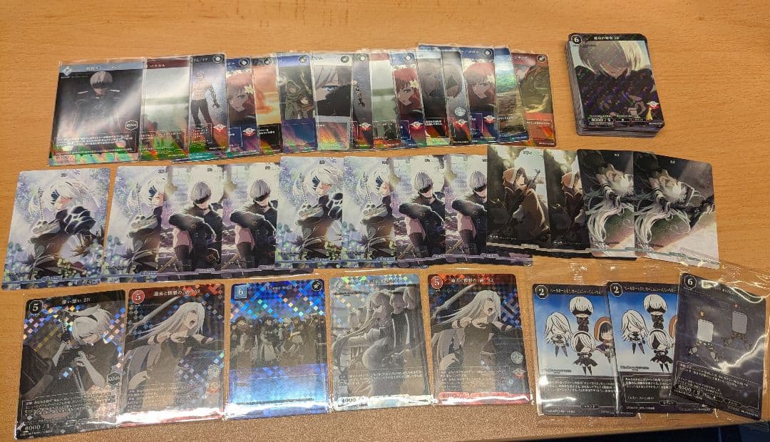 ニーアオートマタ ビルディバイド まとめ売り　計約340枚（3box分）