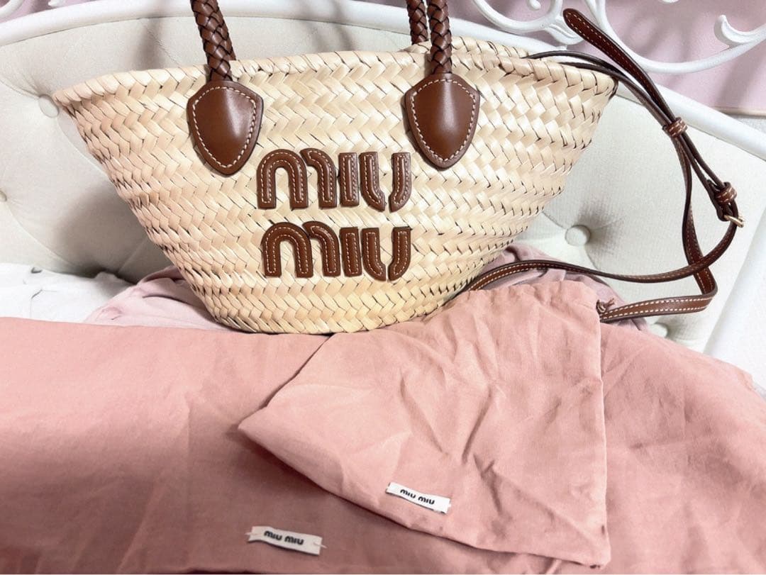 miu miu かごバッグ