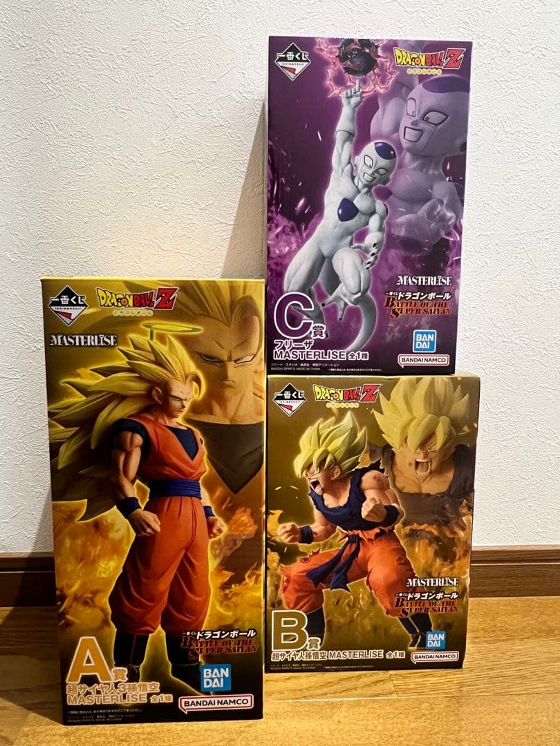 一番くじ　ドラゴンボール　Ａ．Ｂ．Ｃ賞フィギュアセット