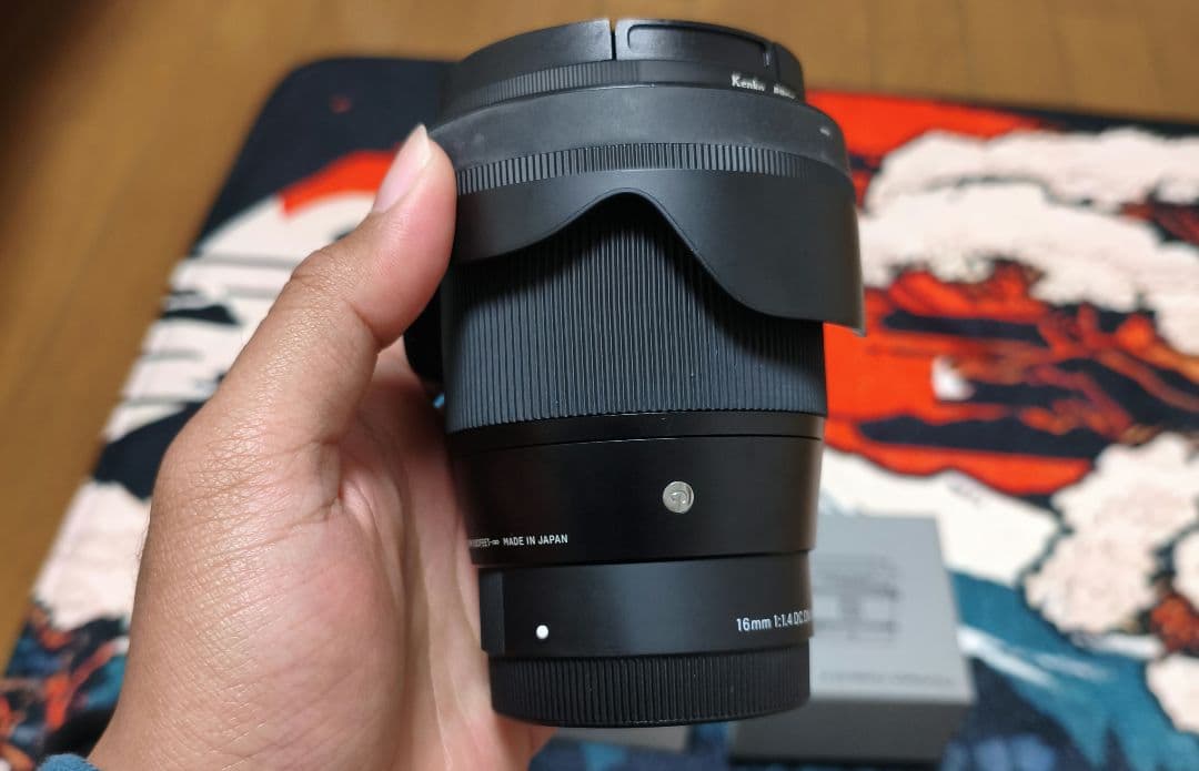 16mmシグマレンズ