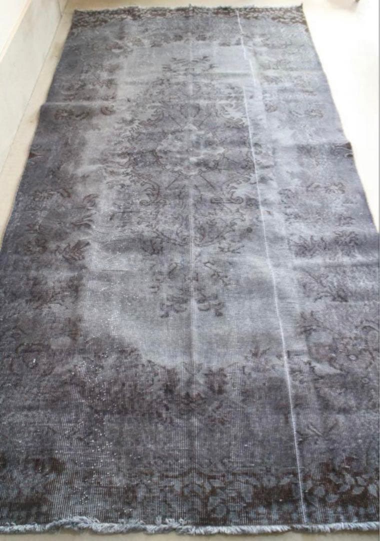 人気色/大判/ダークグレーのオーバーダイラグ　　No347