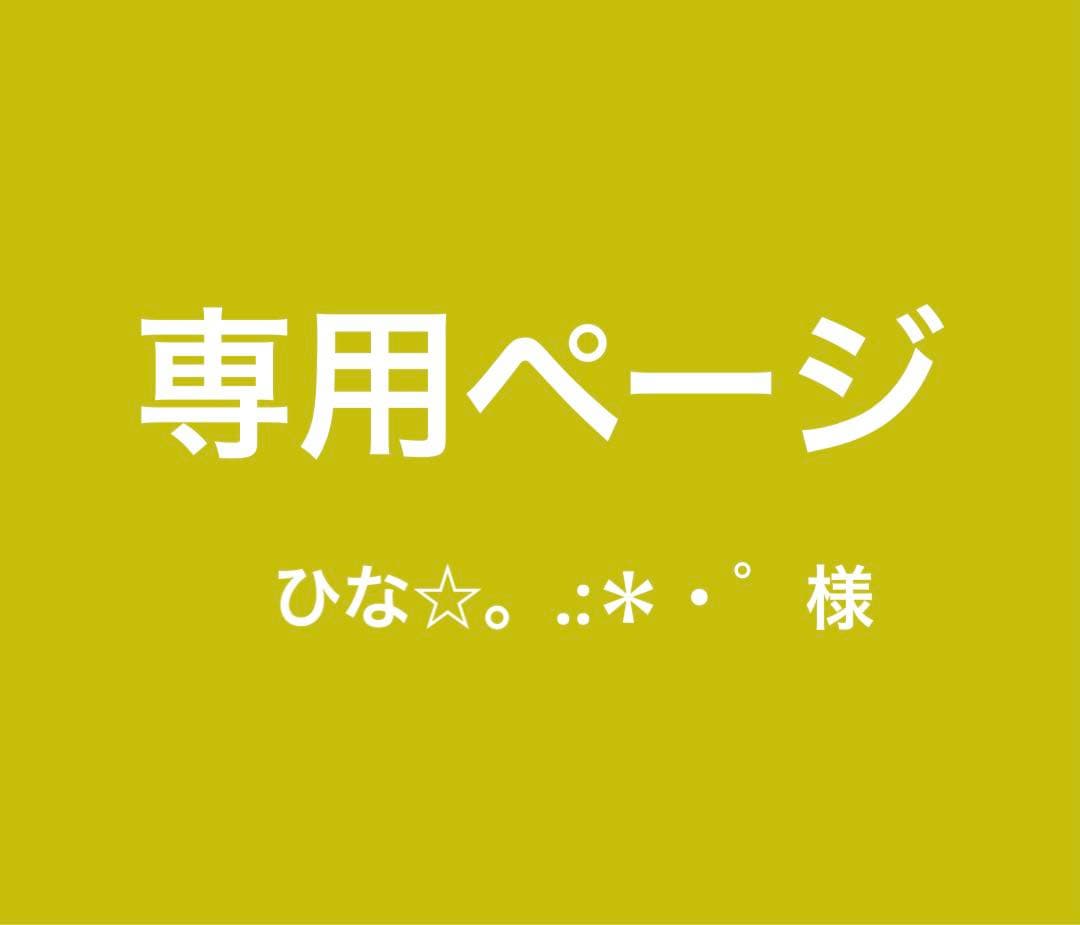 ひな☆。.:＊・゜様　　専用ページ