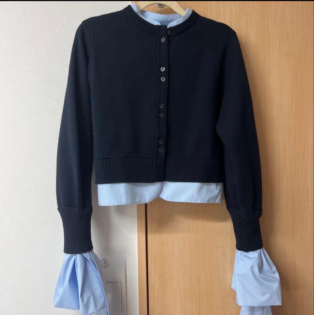 【正規品】Bibiy ANGELIQUE KNIT ネイビー