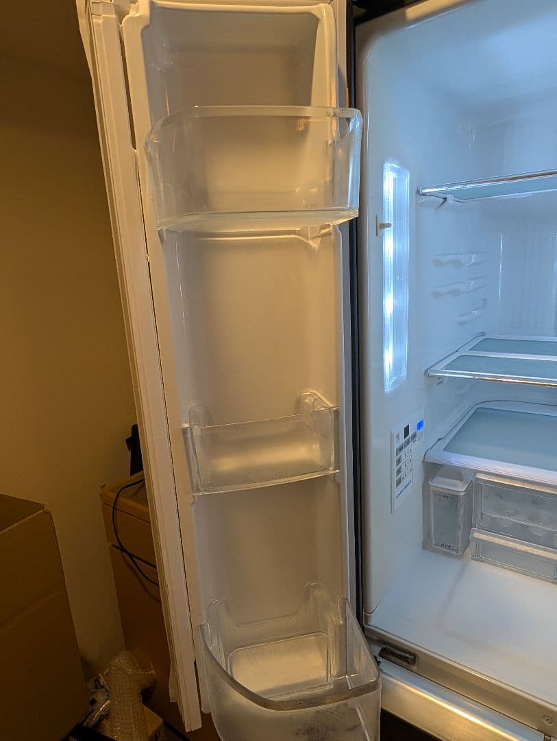 冷蔵庫　パナソニック ブラック NR-F478XGM-B 2013年製