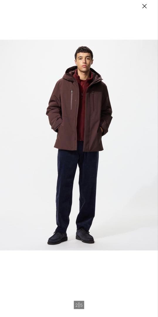 ユニクロ　ハイブリッドダウンパーカ　2025秋冬モデル　ブラック　Lサイズ　新品