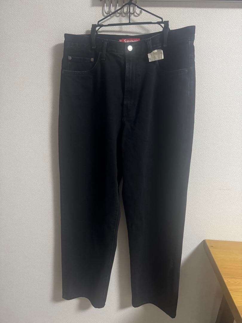 パンツ Supreme Baggy Jean Black
