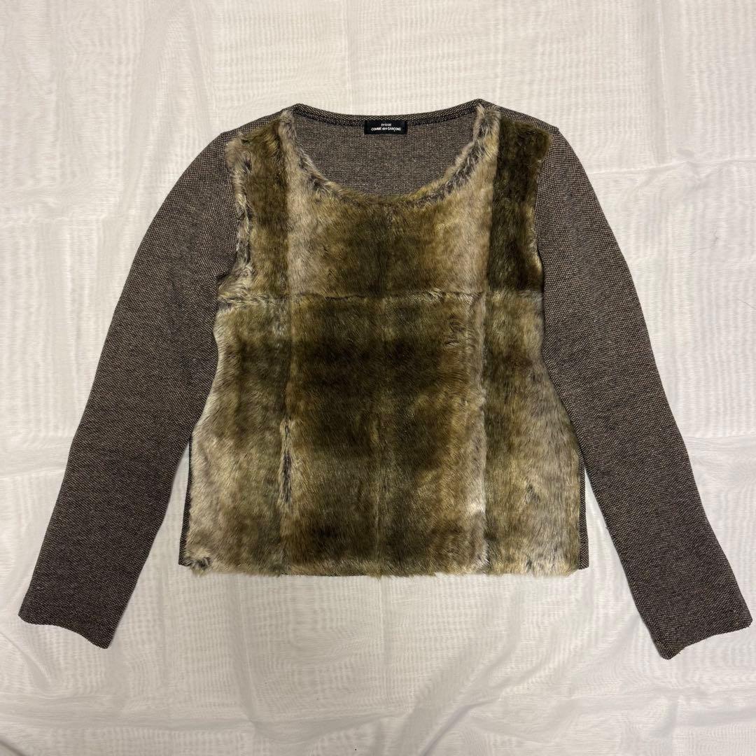 tricot COMME des GARCONS ドッキングカットソー