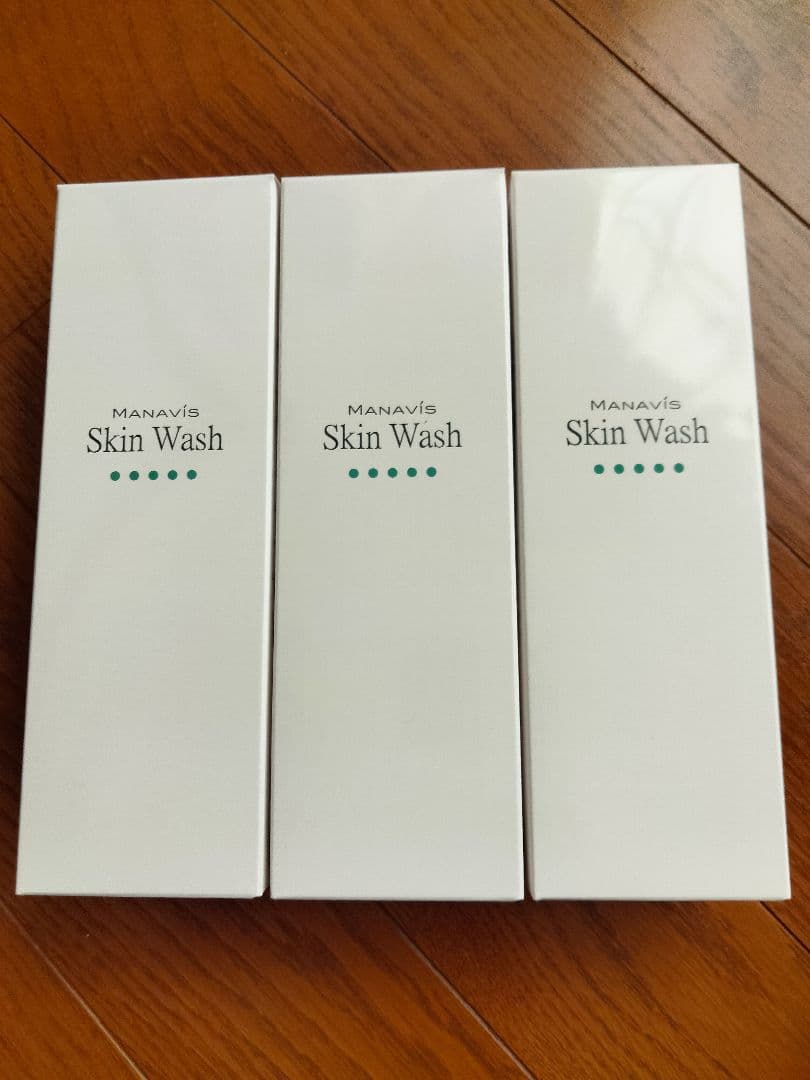 マナビス　チューブ式洗顔×3