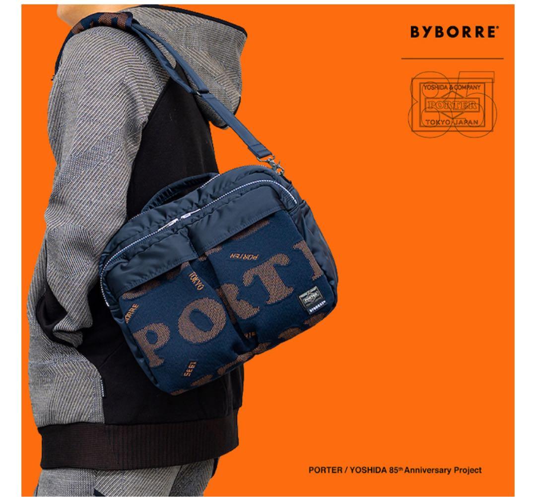 PORTER BYBORRE ショルダーバッグ ネイビー