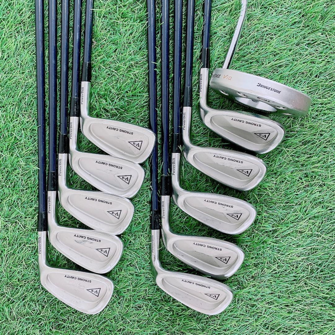 メンズゴルフ 初心者応援フルセット テーラーメイド入り15本 N2586