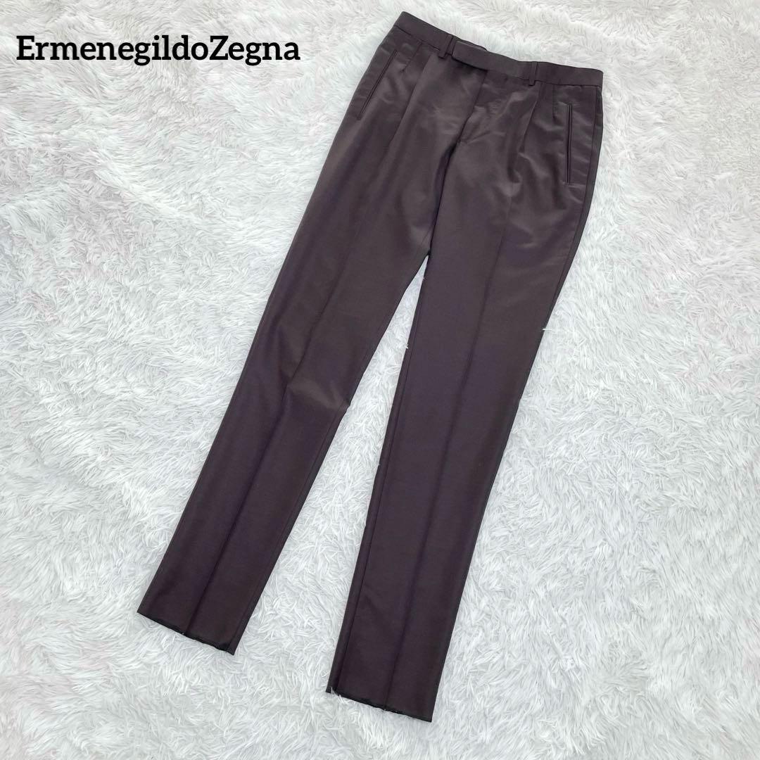 【新品未使用】エルメネジルドゼニア　スラックス・タック・近年モデル・TROFEO