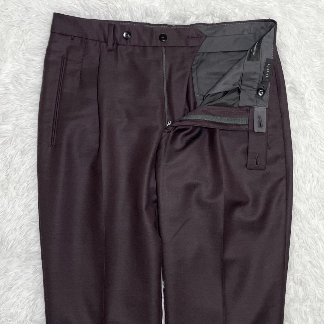 【新品未使用】エルメネジルドゼニア　スラックス・タック・近年モデル・TROFEO