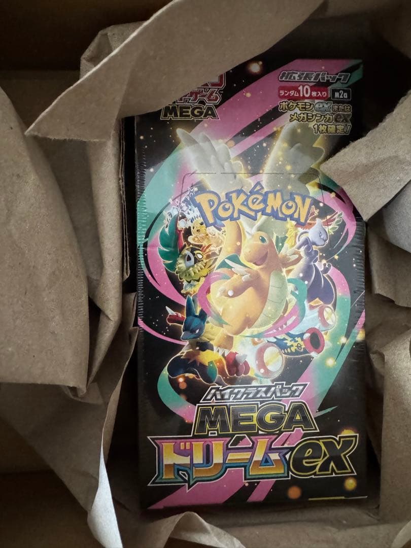 【1BOX・新品未開封・シュリンク付】ポケモンカード MEGA ドリームex