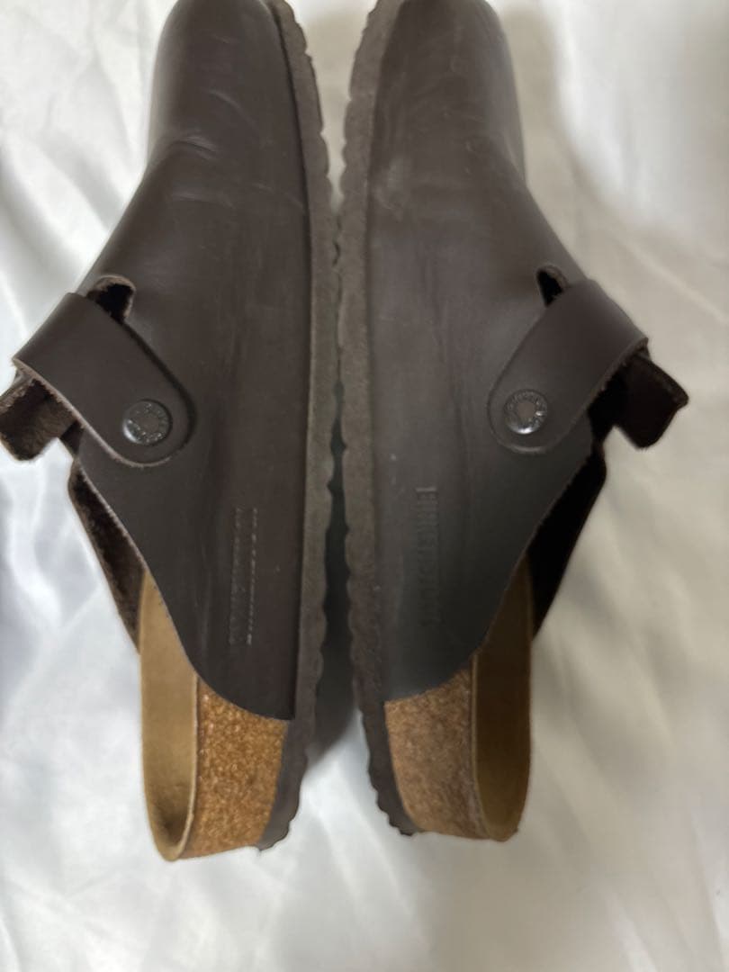 ビルケンシュトック　ボストン　42 レザー　ブラウン