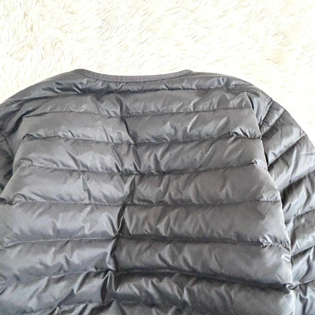 美 DANTON　キルティングダウン　XL　 黒　大きいサイズ　長袖