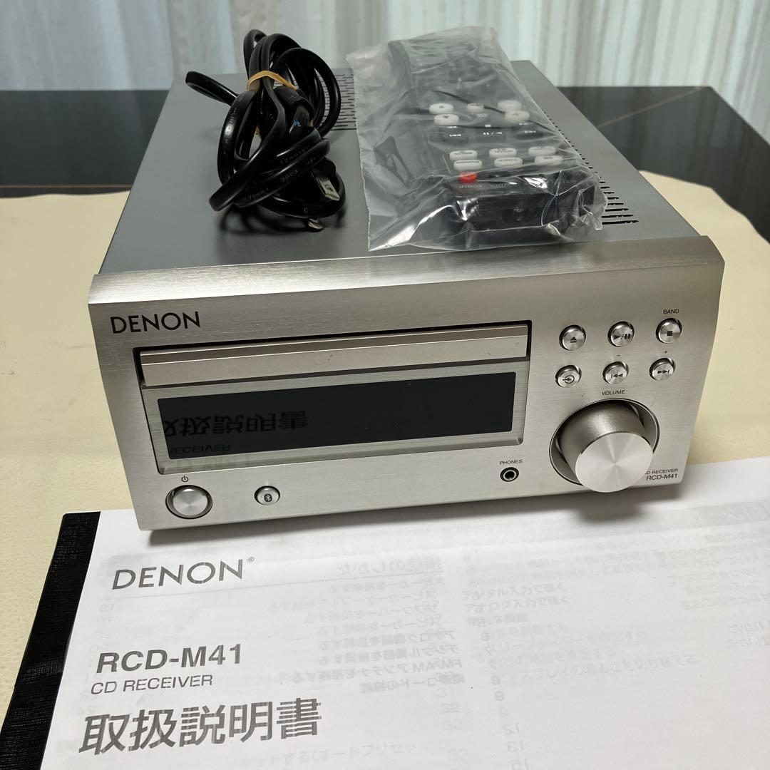 DENON CDレシーバー RCD-M41 動作品 2019年製