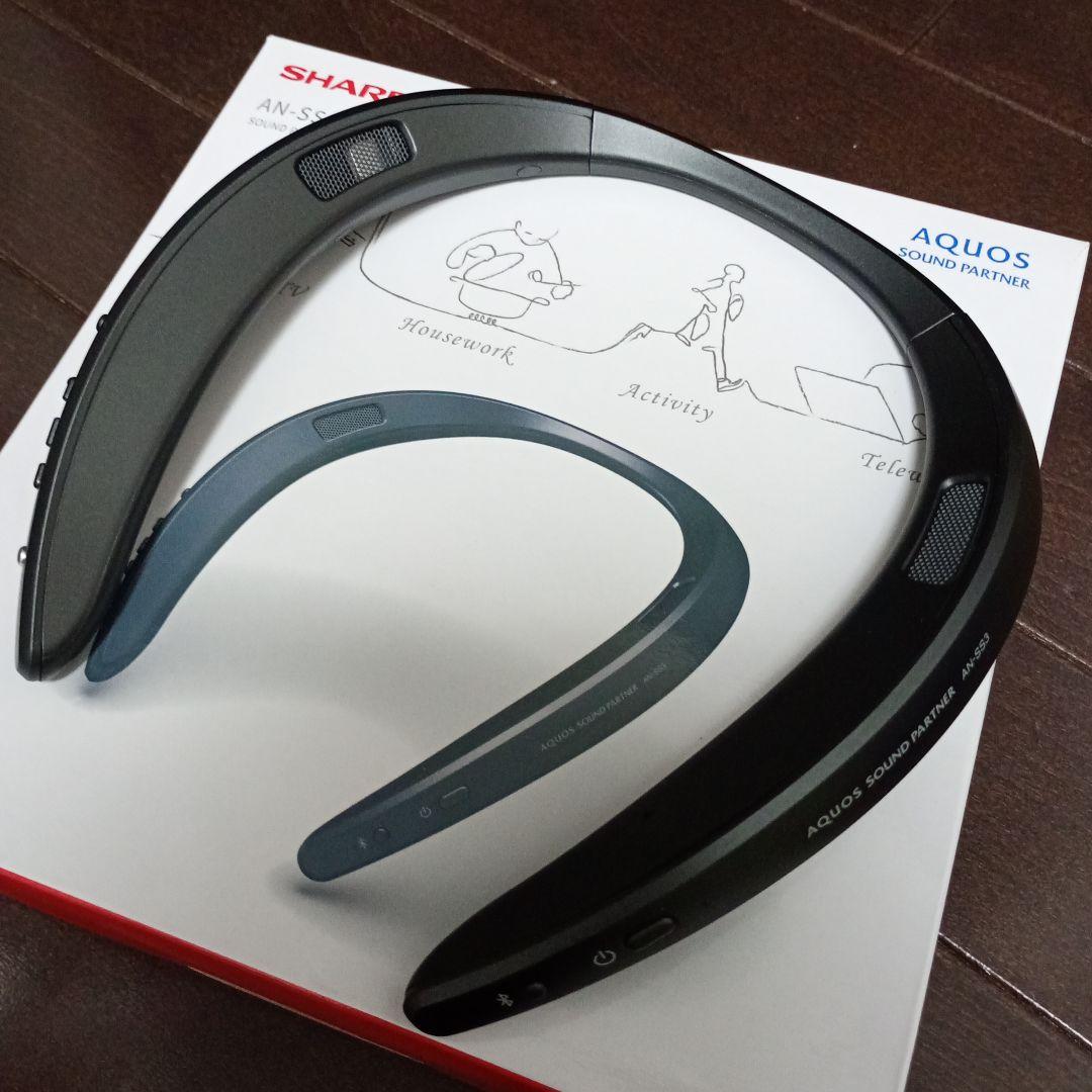 SHARP AQUOS AN-SS3 ネックスピーカー ブラック