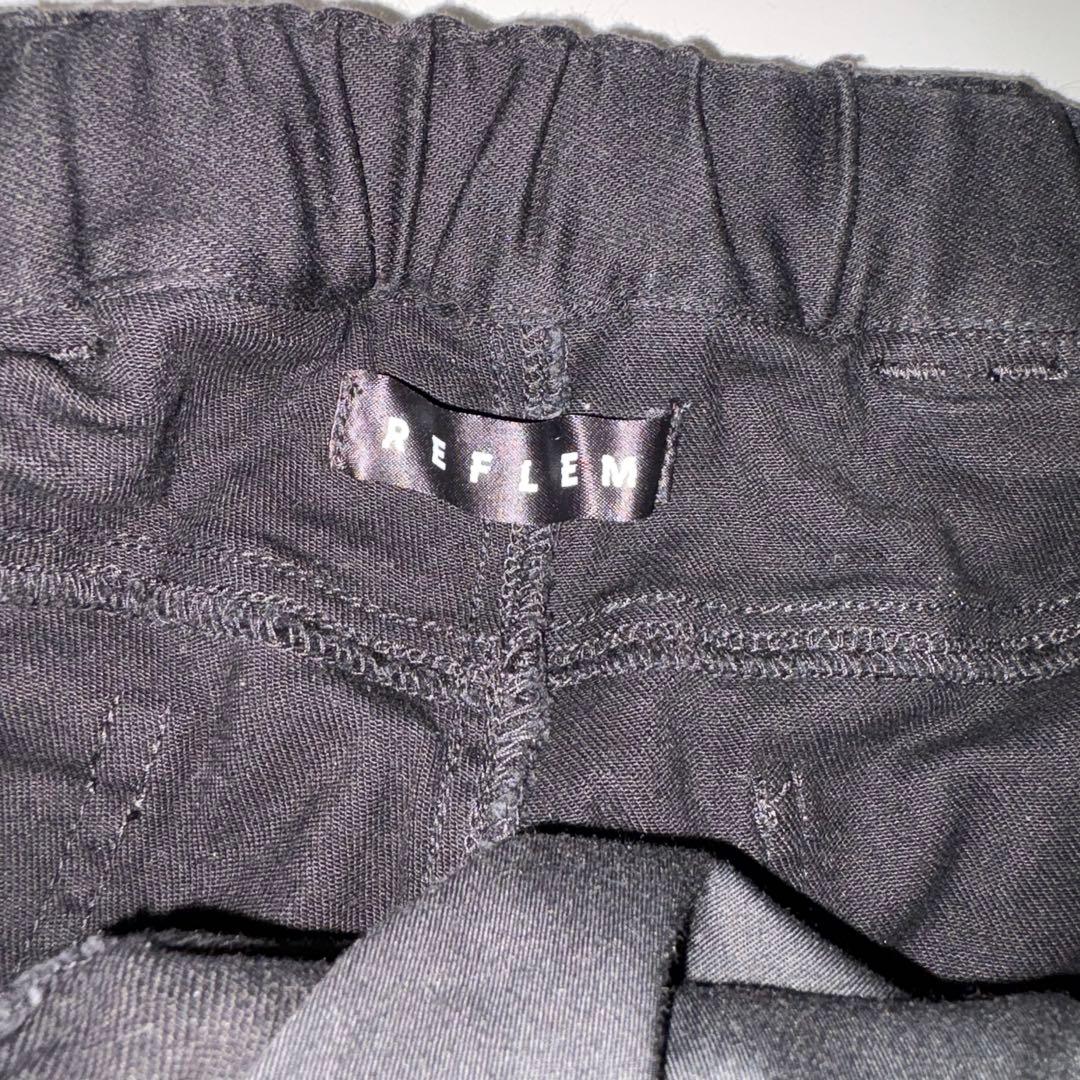 『REFLEM/レフレム』レッグカバー付きレイヤードデニムショーパン