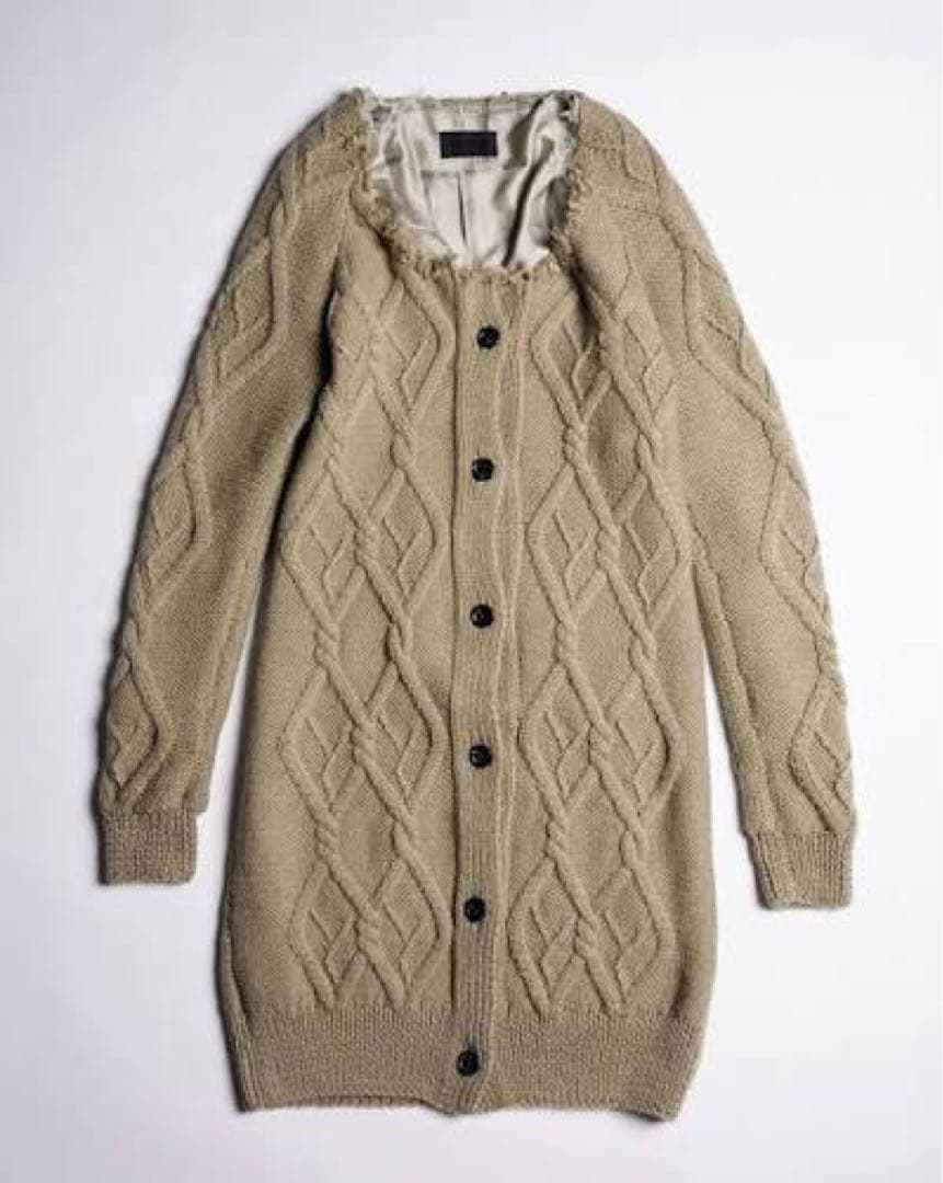 トップス KEISUKEYOSHIDA Neck Broken Cardigan