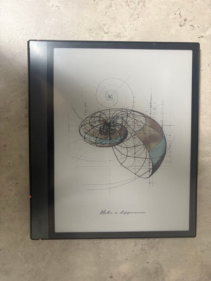 BOOX Note Air 4C (専用ペン、カバー付き)