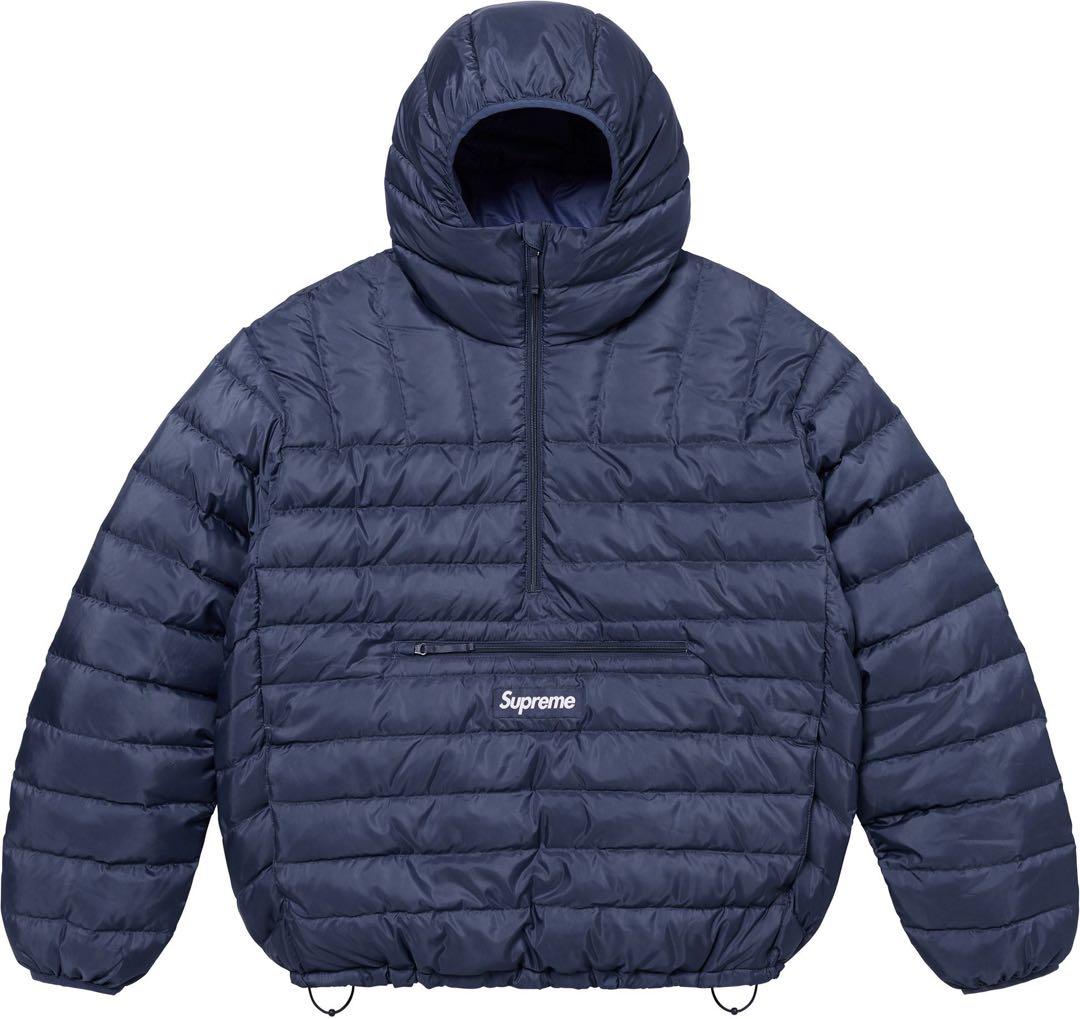 ジャケット・アウター Supreme micro down navy