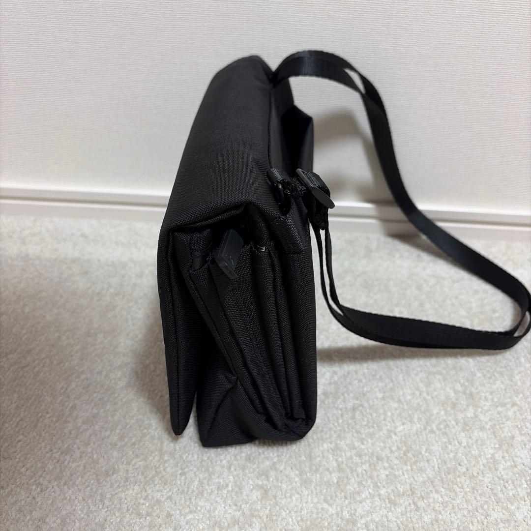 MILESTO STLAKT マルチセキュリティショルダーバッグ ヘザーブラック