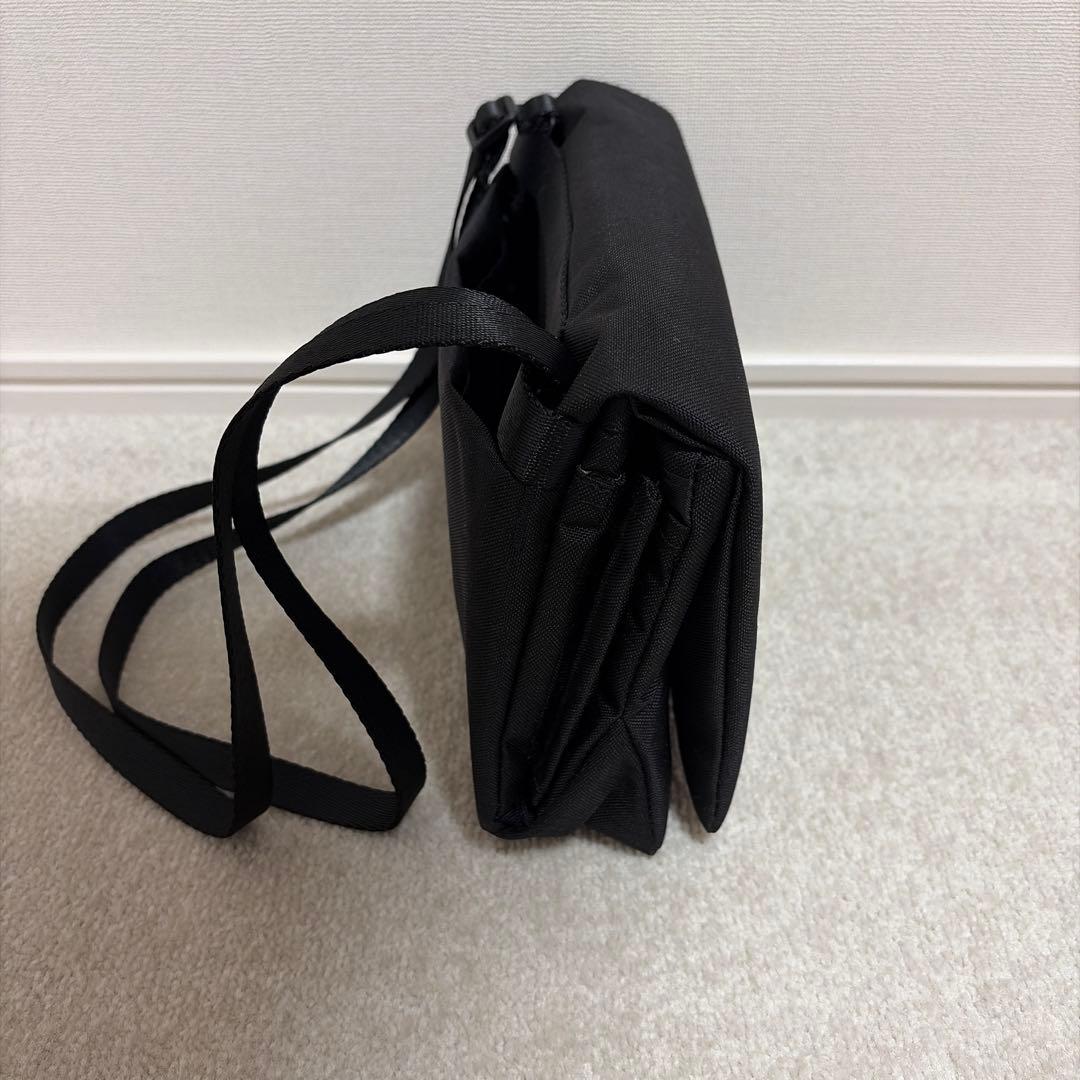 MILESTO STLAKT マルチセキュリティショルダーバッグ ヘザーブラック