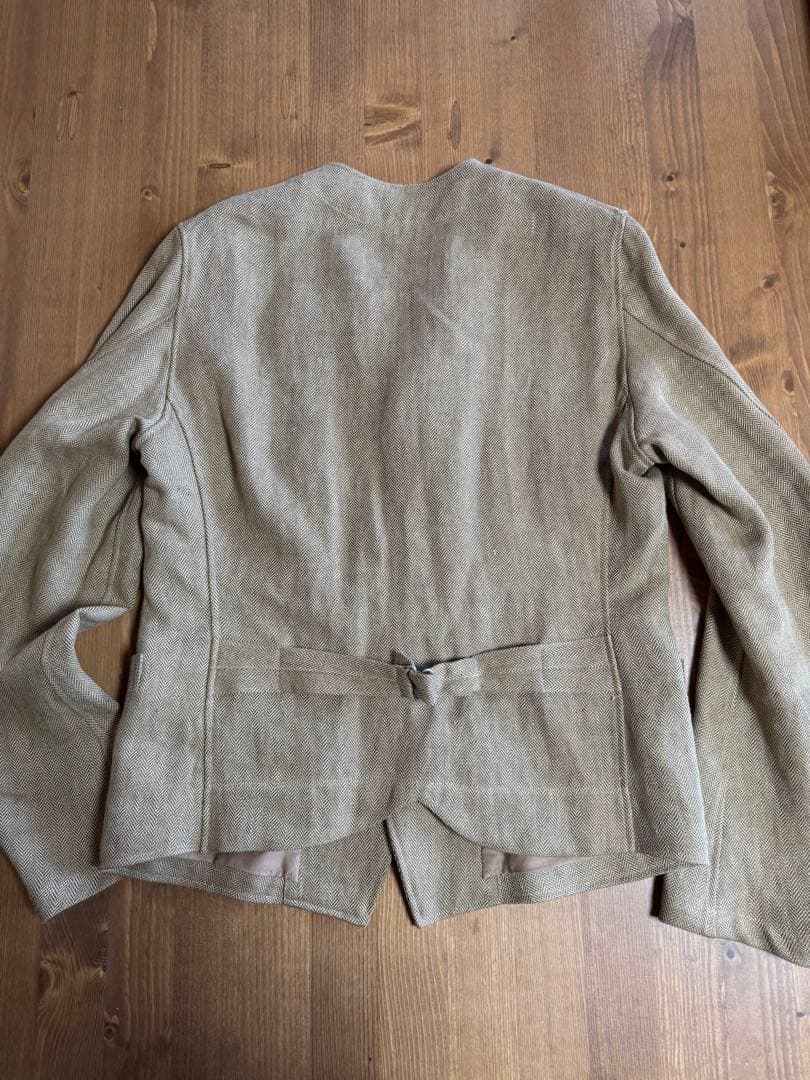 ハバーサック　haversack リネン　ジャケット